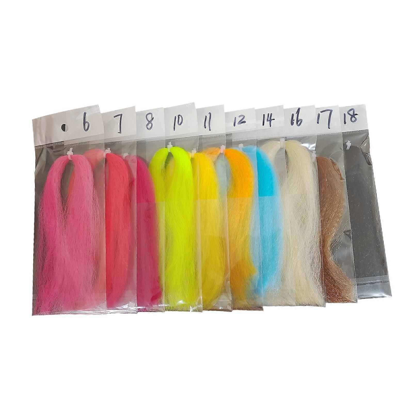 Flugbindningsmaterial Flugbindningstrådar Bindningstillbehör för torrt vått DIY flugfiske