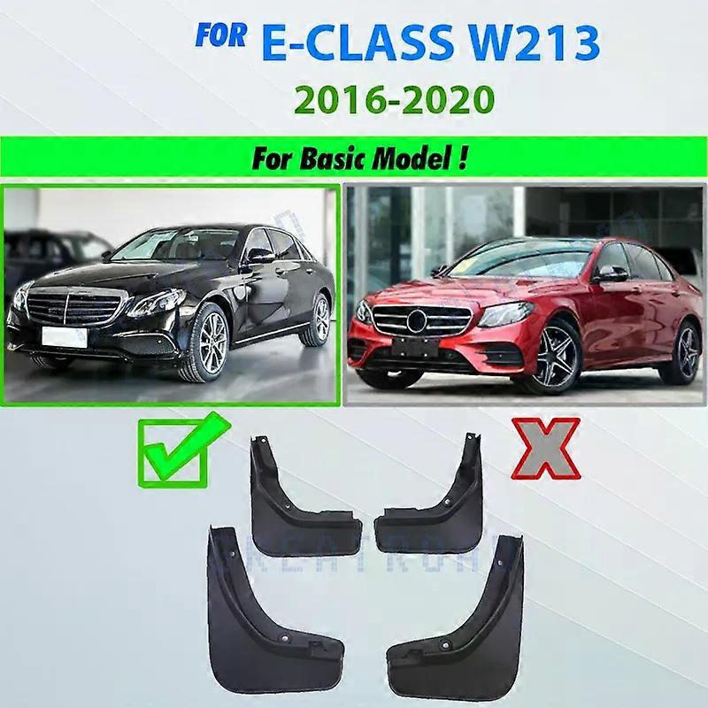 For Mercedes Benz E-Class E Class W213 2016 2021 2022 2023 Car Mudflaps Mud Flaps Splash Guards Mudguards Flap Fender Accessorie