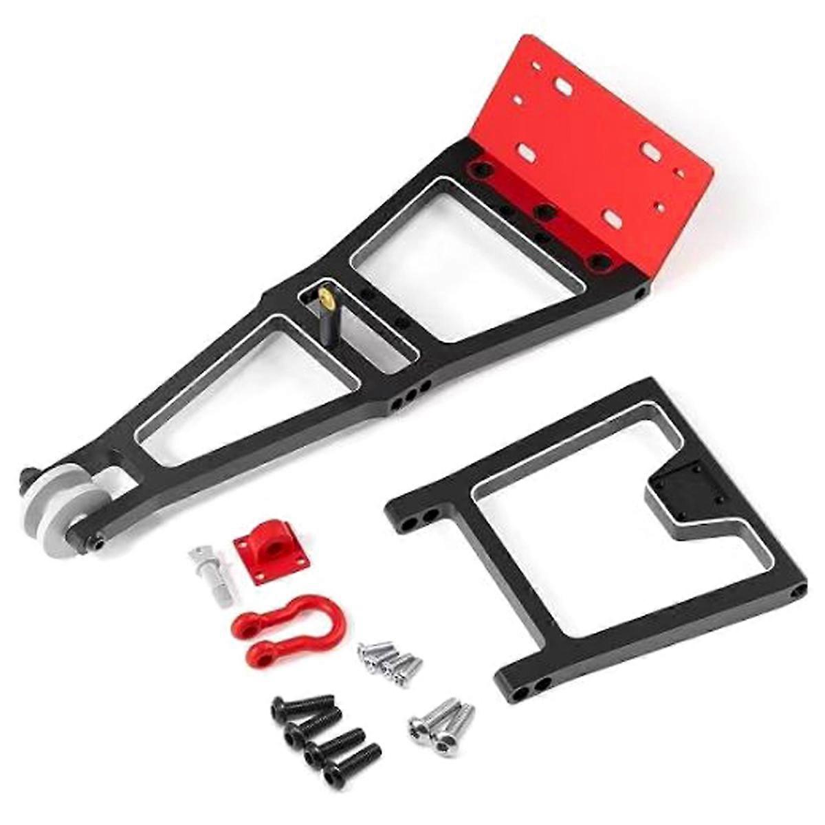 Servar/Vinsch Dubbelstent Räddningsbil/Bärgningsbil Kranarmsbrytare Kit för 1/10 RC Crawler SCX10 TRX4 Capra LCG Chassi