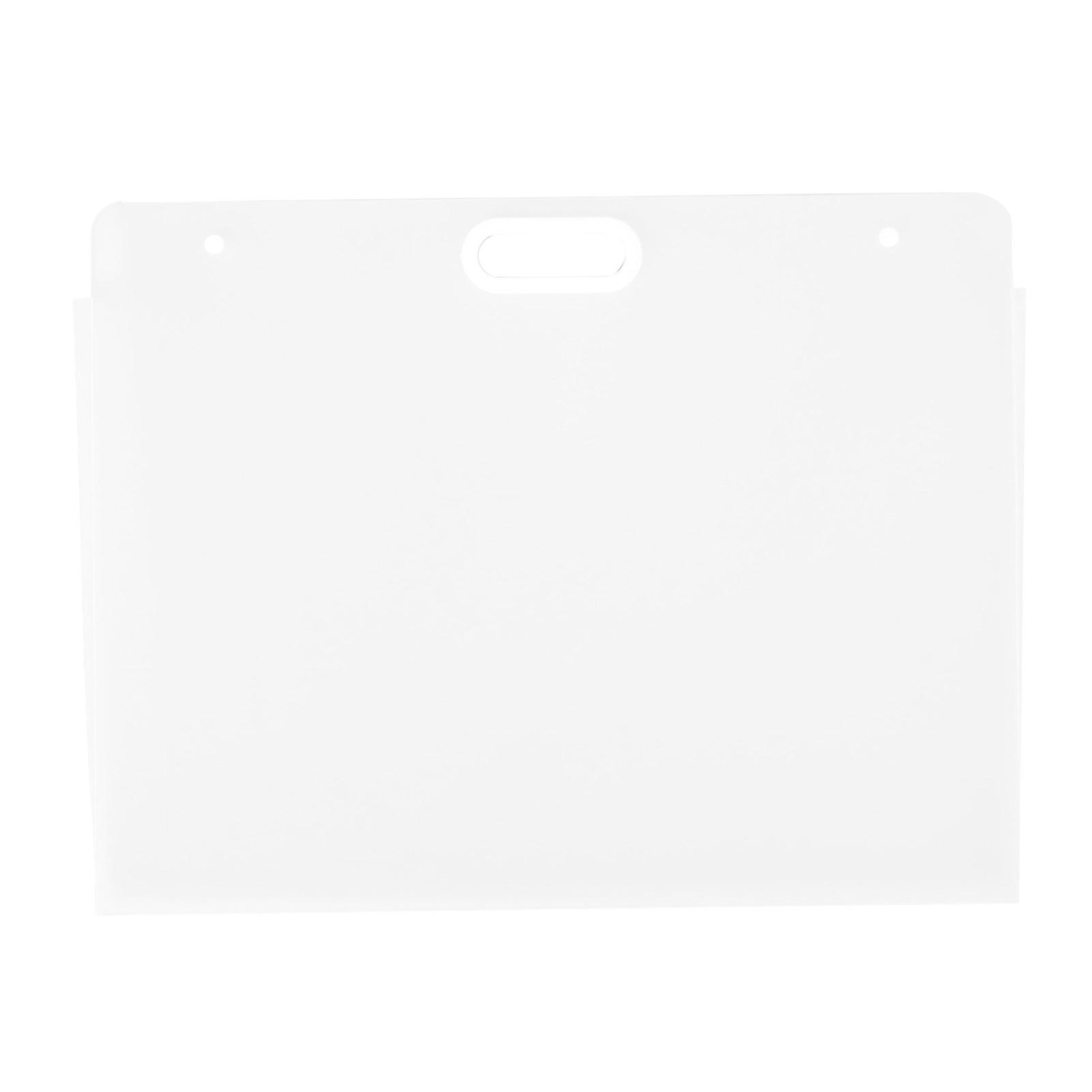 محفظة الفن البلاستيكي للماء خفيفة الوزن ملصقات حقيبة تخزين لرسم رسم ملصق التصوير الفوتوغرافي