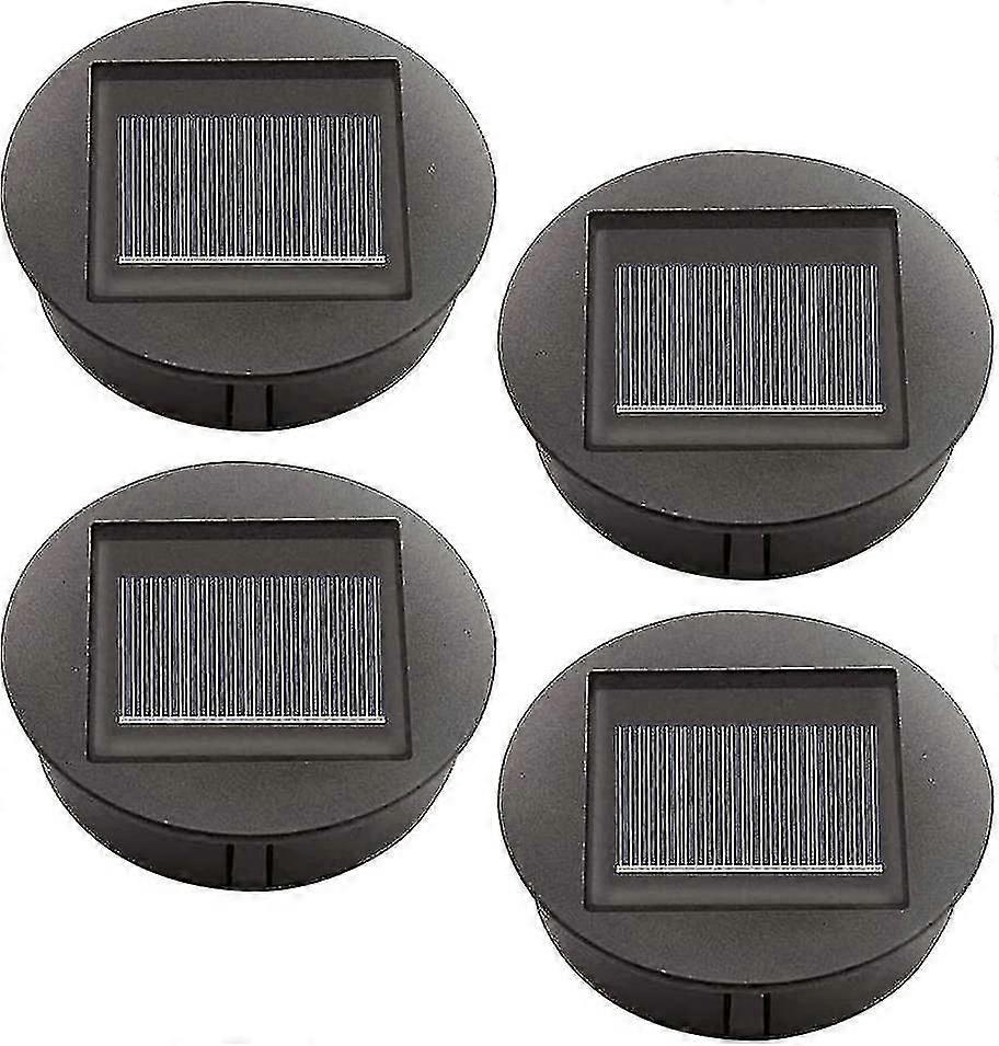 4 sztuki Wymiana lamp słonecznych z żarówkami LED, wymiana górnych lamp słonecznych, osłona latarni LED