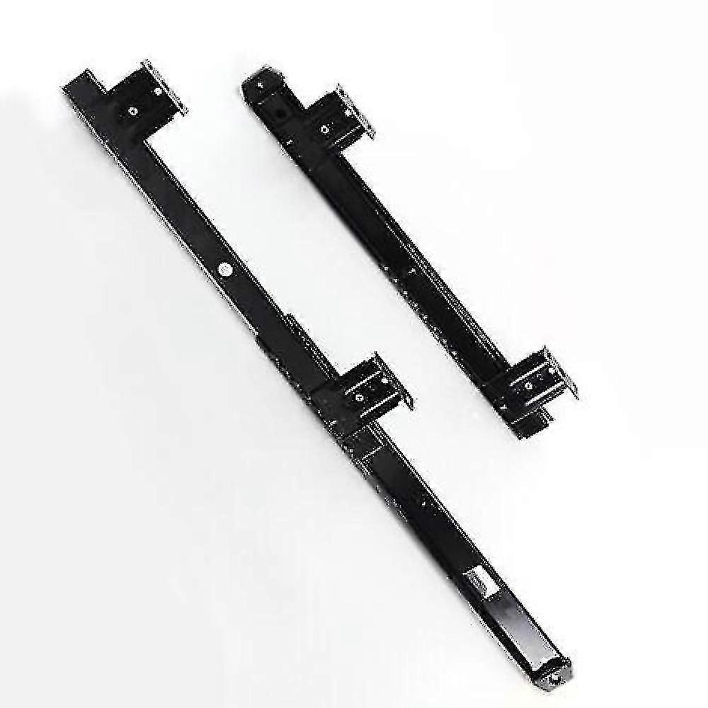 Slides For Drawer Or Keyboard Shelf With Ball Bearings And Height Adjustment