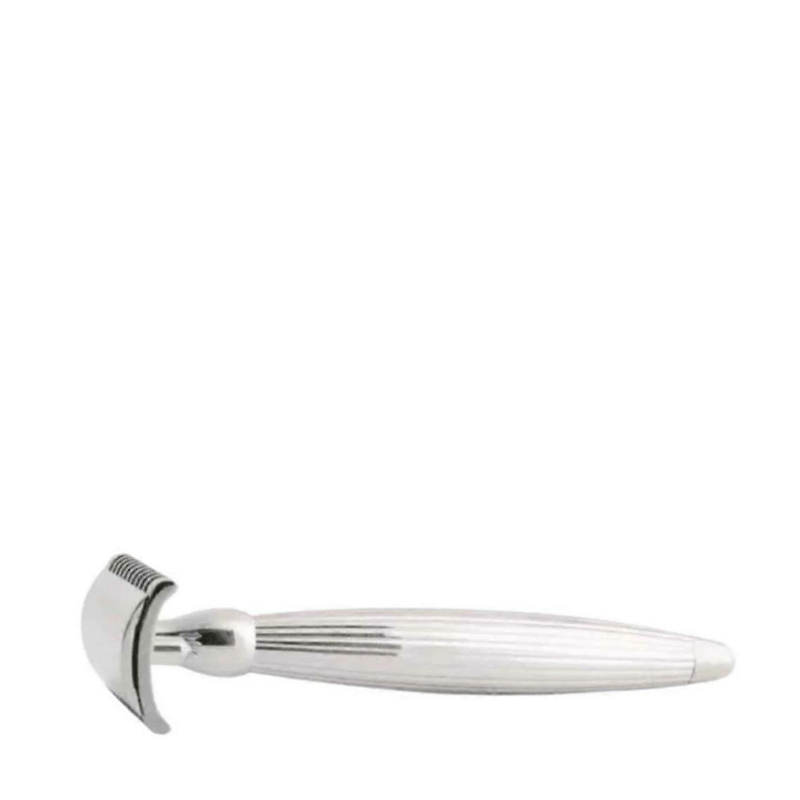 Silver Security razor Godron - Moderno