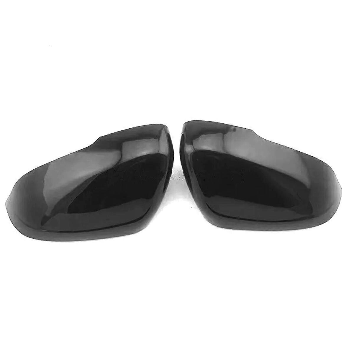 For Volvo S60 V60 V40 Gloss Black Side Rearview Mirror Cover Caps