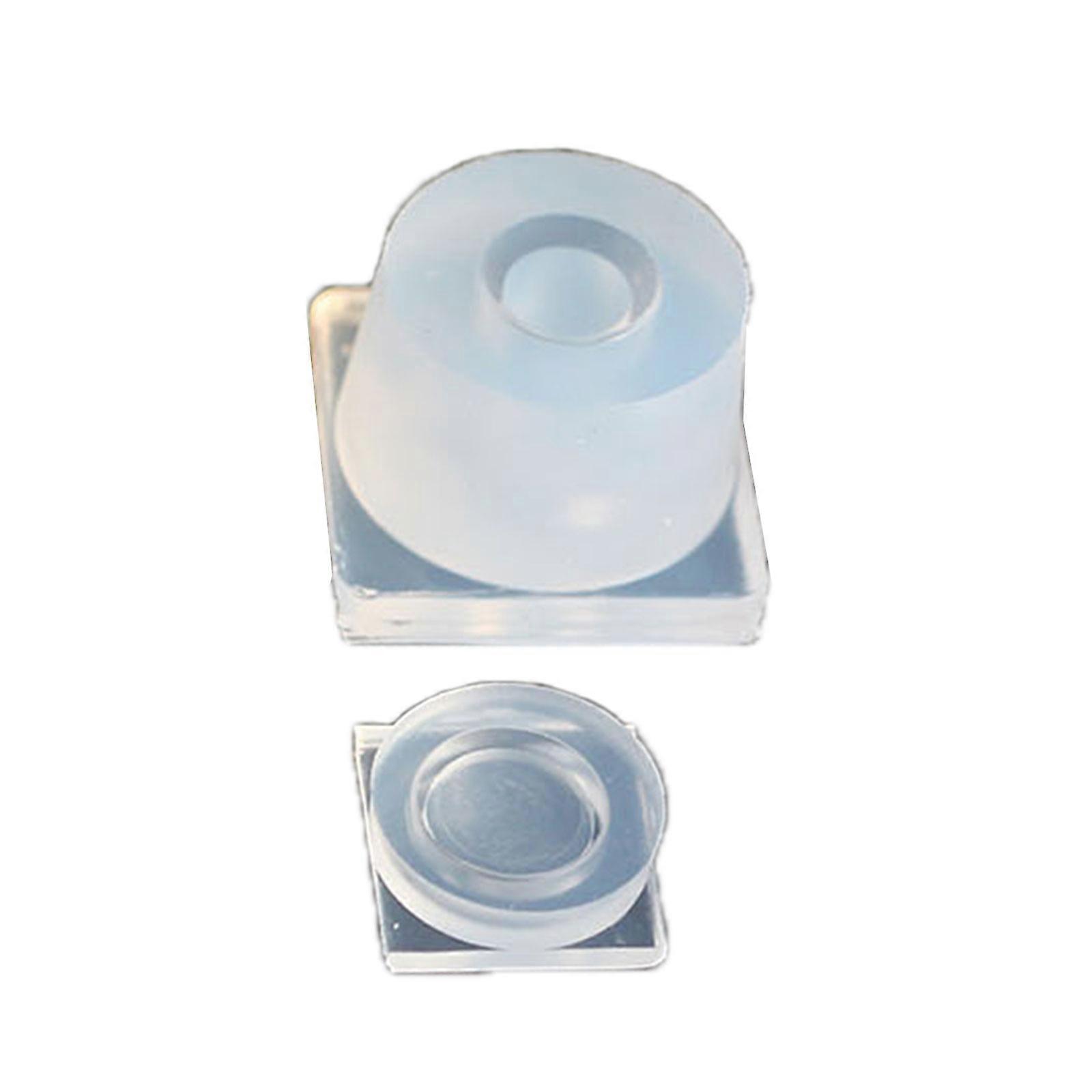 Mini 3D Jar with Lid Silicone Mold Small Storage Box Container Mould DIY Resin Casting Molds for Jewelry Making M
