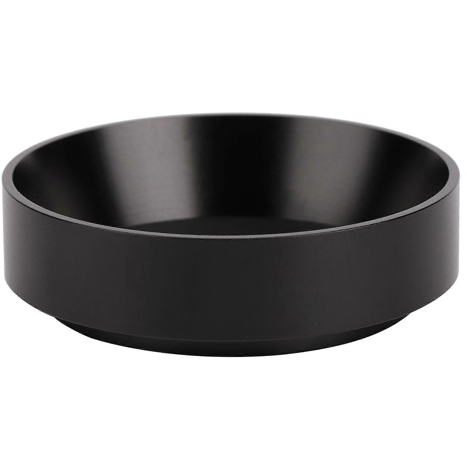 Coffee Powder Dosing Funnel with Magnetic Ring, Coffee Maker Replacement Accessory, Black, 51mm, with Magnet