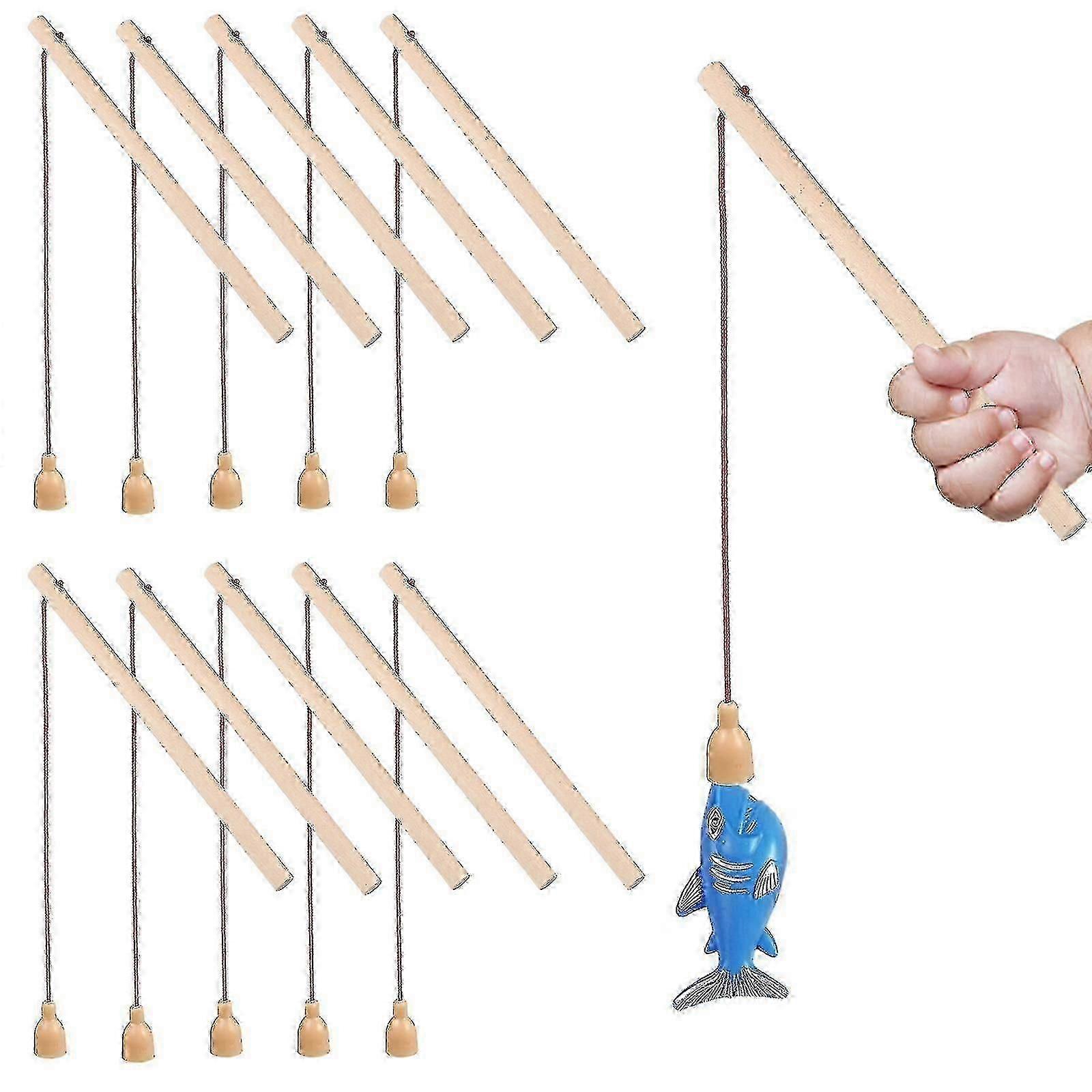 12 kpl Puu Magnetismi Vavat Puiset vavat Päiväkoti Pikkulapset Lapset-QH