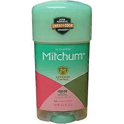 Mitchum 女性高级控制凝胶止汗和除臭花清新 2.25oz / 63g