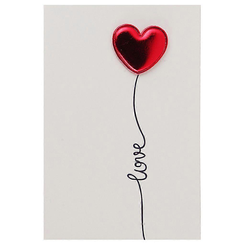 Hjerteformet gratulasjonskort I Love You Heartbeat-kort for  Valentinsdag-elskere | Fruugo NO, image size:1024x1024