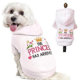 Small Dog Hoodie Clothes Warm Fleece Dog Sweater for Small Dogs Cats Boy Girl Cute Grey Puppy Sweatshirt with Leash Hole Fall Winter Small Pet Outfit