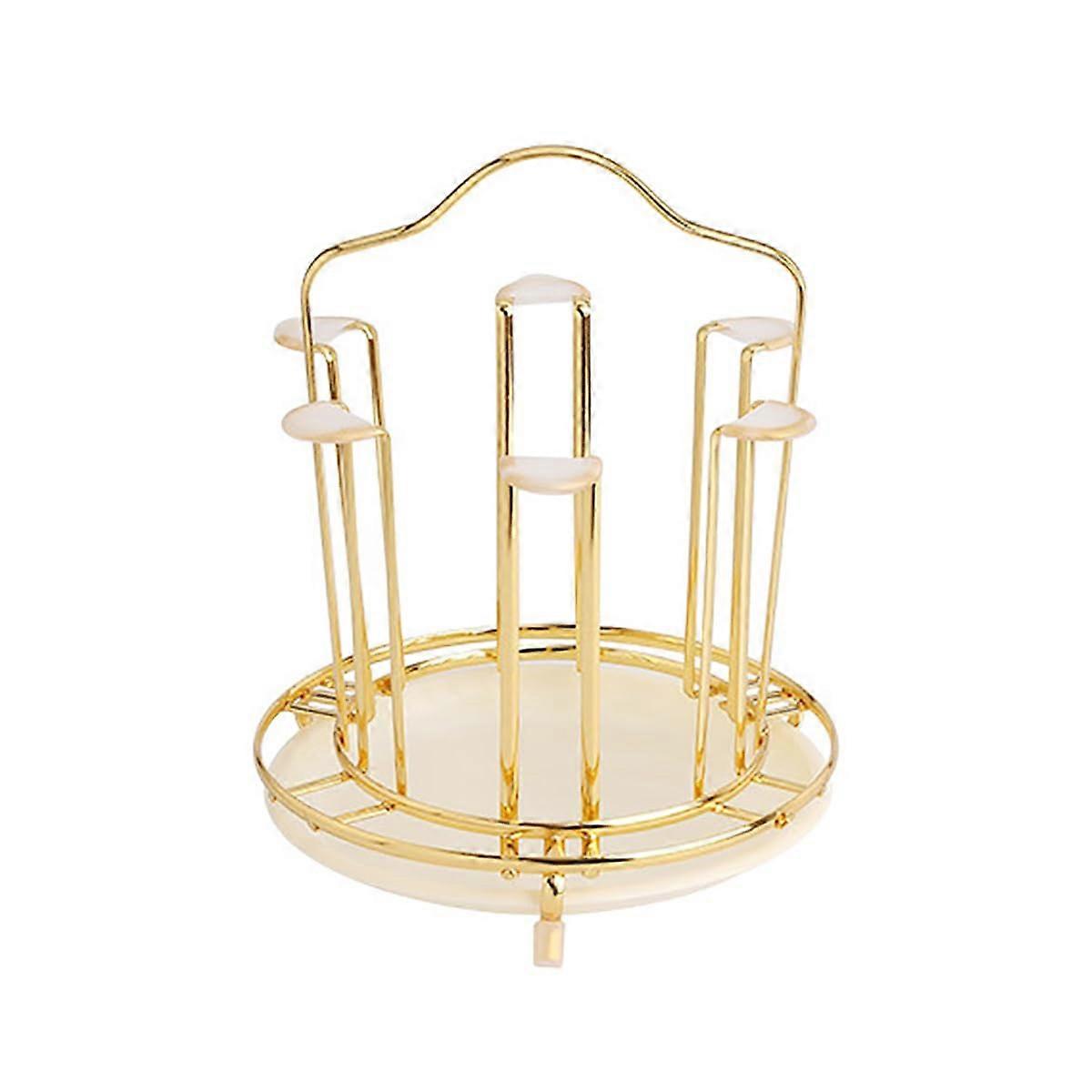 Non-Slip Glass Drying Rack for Kitchen
