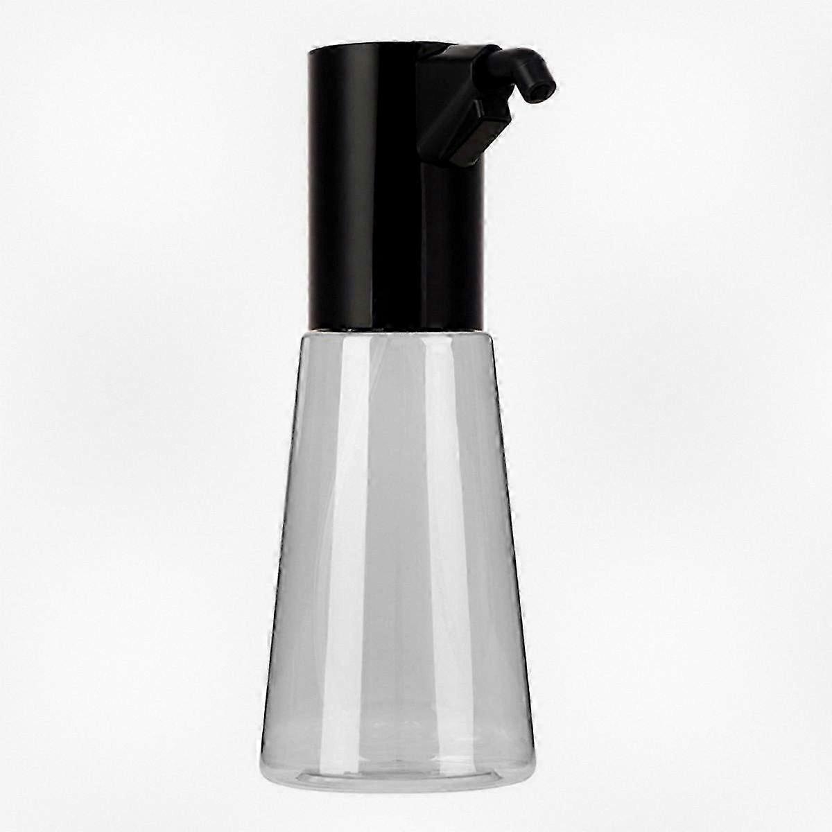 Rechargeable Hands-Free Liquid Soap Dispenser with Adjustable Flow, Waterproof and Drip-Proof in Black