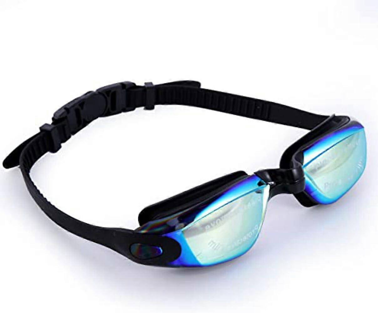 Transparent Swim Goggles - Pool Goggles with 3pcs Adjustable Nose Bridge, Anti Fog,