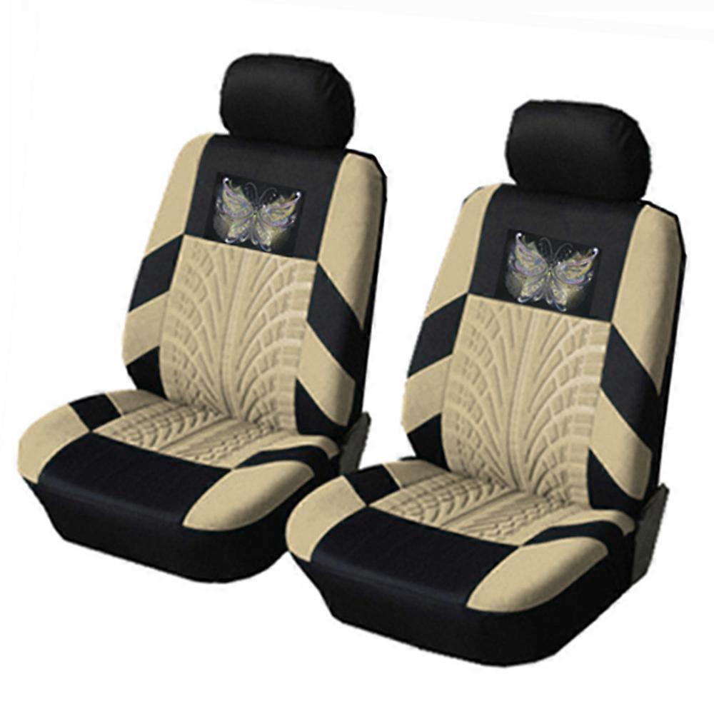 Car Seat Covers Front and Rear Split Bench Protection 5 Seaters Easy to Install Compatible with 90% Vehicles (Auto Truck Van SUV)