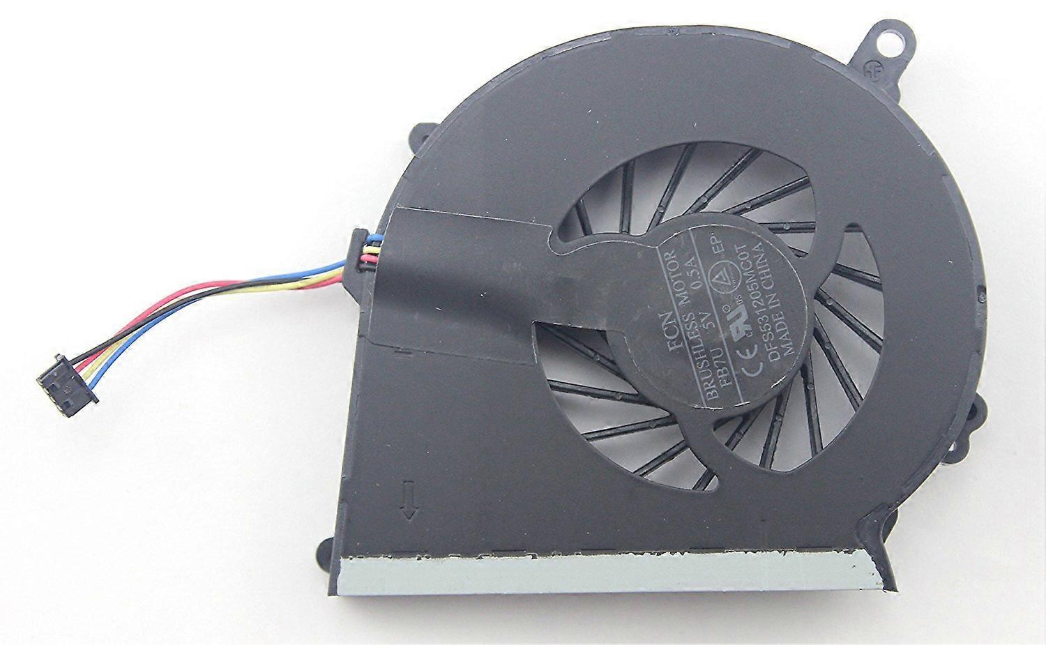 CPU Cooling Fan for HP Compaq Presario CQ58, Compatible with CQ58-100 CQ58-200 CQ58-300, Replacement Cooling System