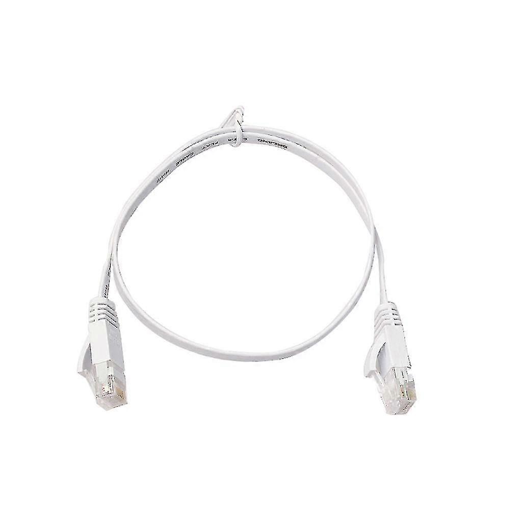 Ethernet Cat6 Internet Network Flat Black Cable Cord Patch Rj45 For Pc Router