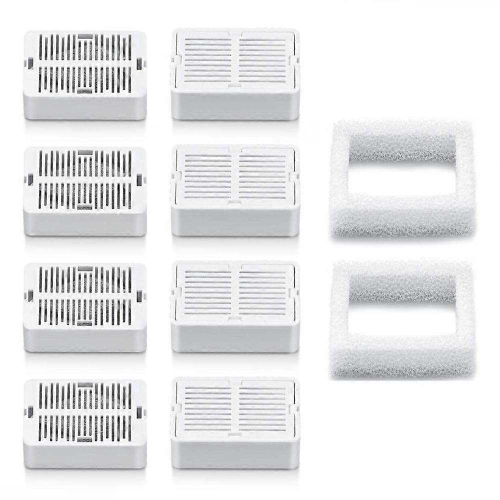 10Pcs Cat Water Fountain Replacement Filters,for Ceramic Pet Drinking