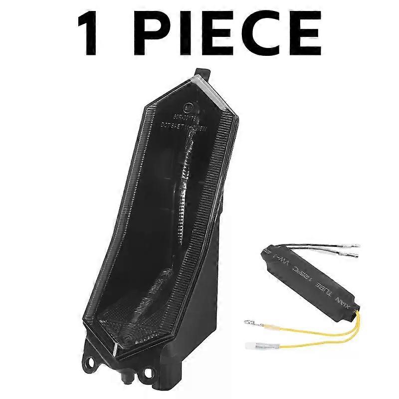 Motorcycle LED Taillight w/Resistance Driving Turn Signal Brake Lamp Red Yellow E11 compatible for  Yamaha YZF R1/R1S/R1M 2015-2023 R6 R7