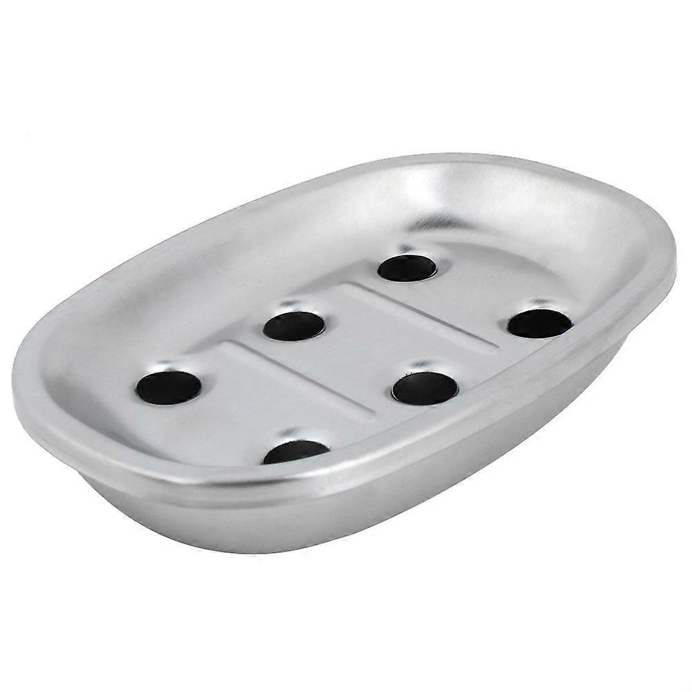 Stainless Steel Soap Case Holder Container Double Layer Draining Soap Dish