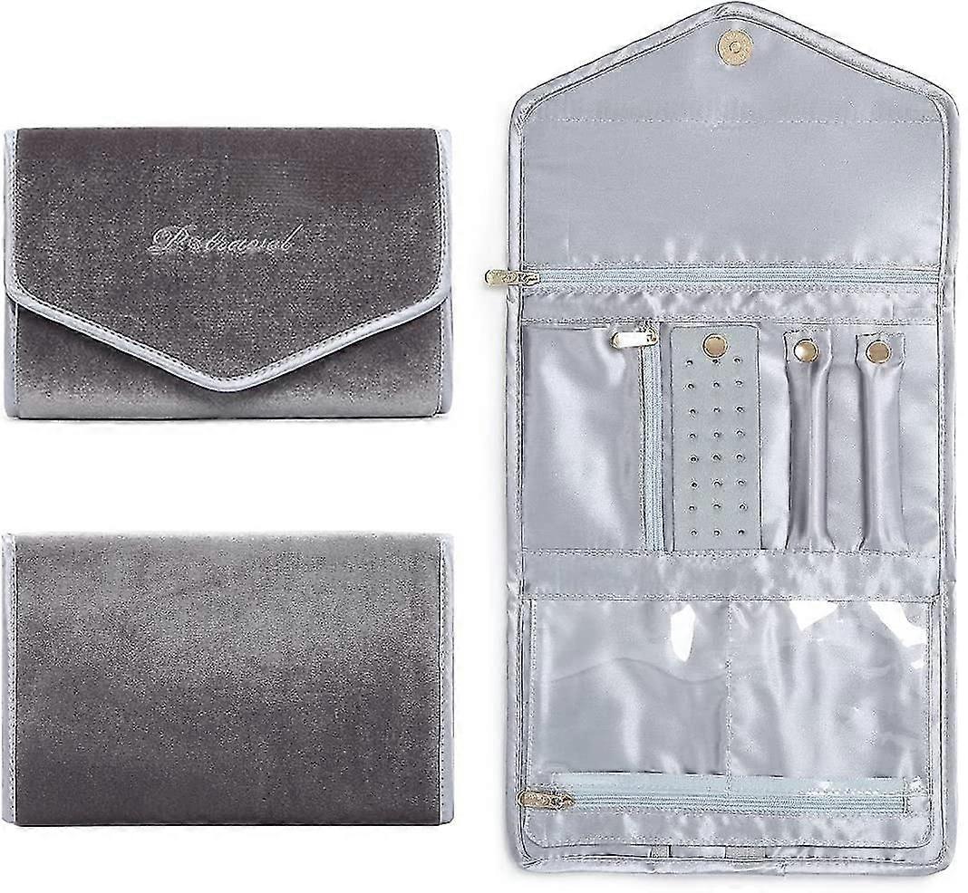 トラベルジュエリーバッグ(グレー)