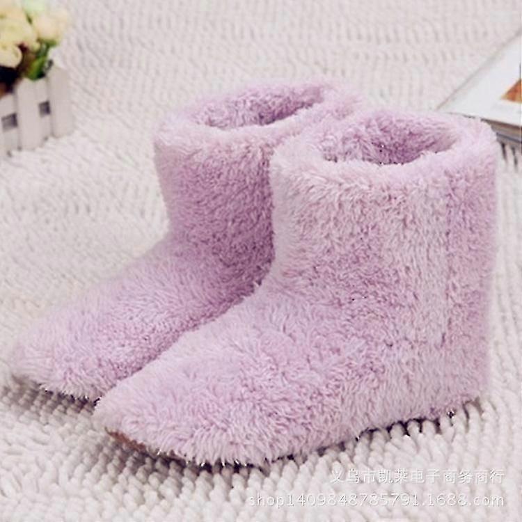 Foot Warmer Soft Usb Electric Heater Foot Warmer/boots/slippers/cushion Heating Slippers Home Office Shoes
