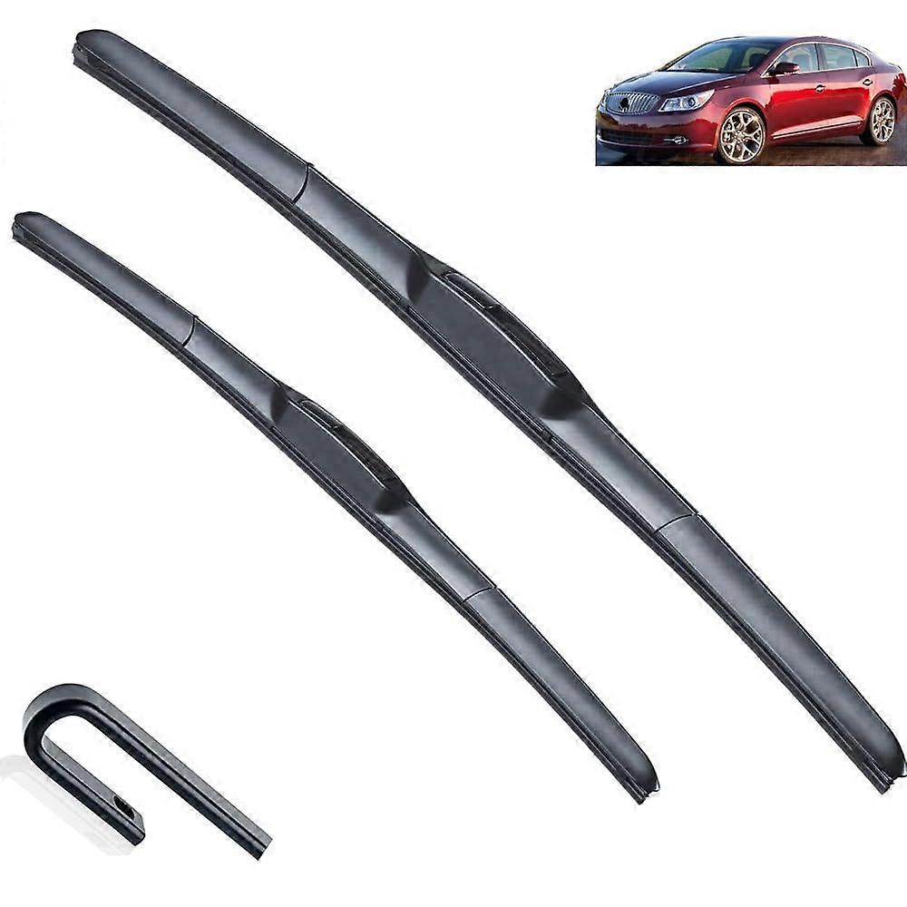 Auto Wiper Front Wiper Blades for Buick Lacrosse Allure Alpheon MK2 2010-2016 Rubber Silicon Windshield Refill