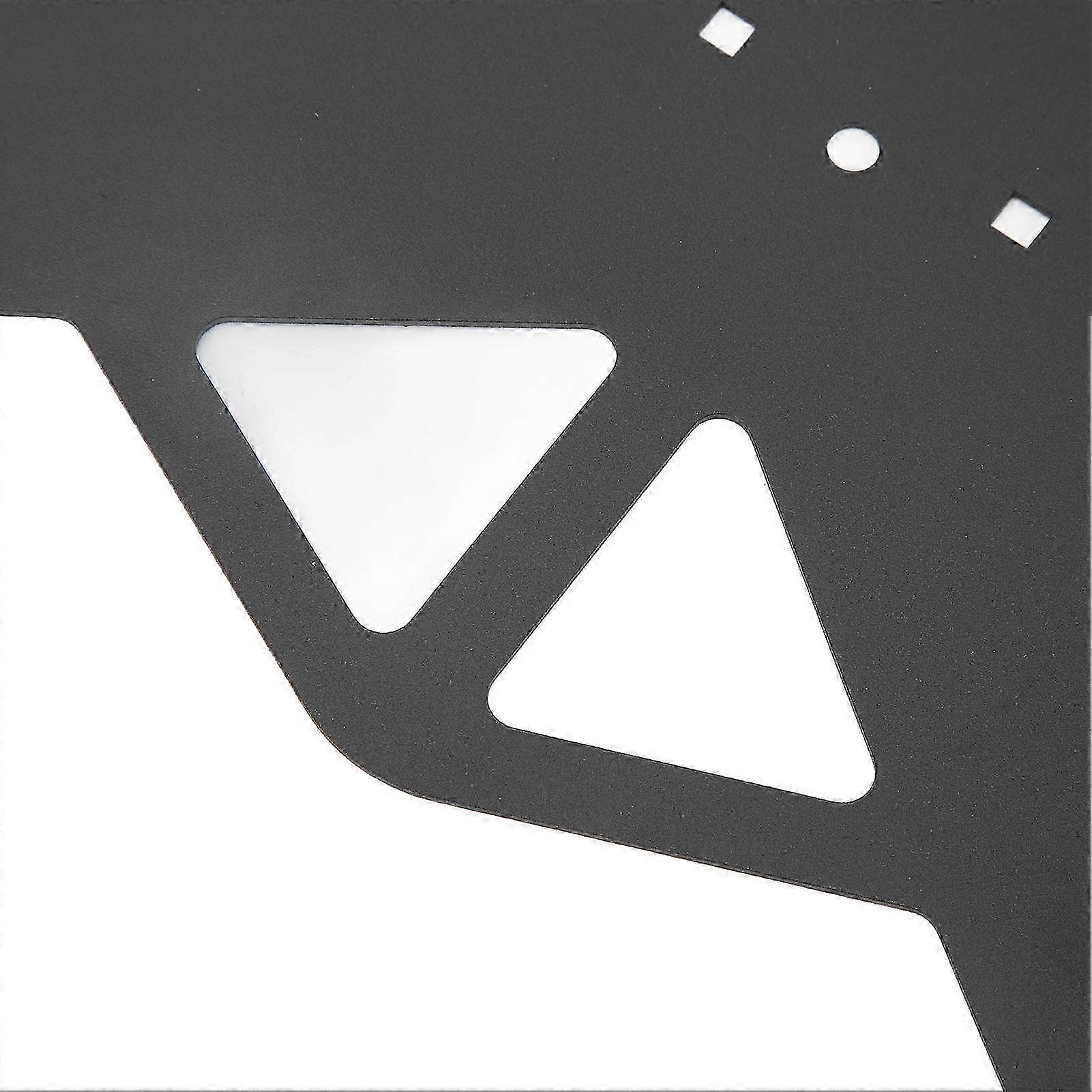 JL JLU Replacement Fuel Door Mount Bracket Stainless Steel