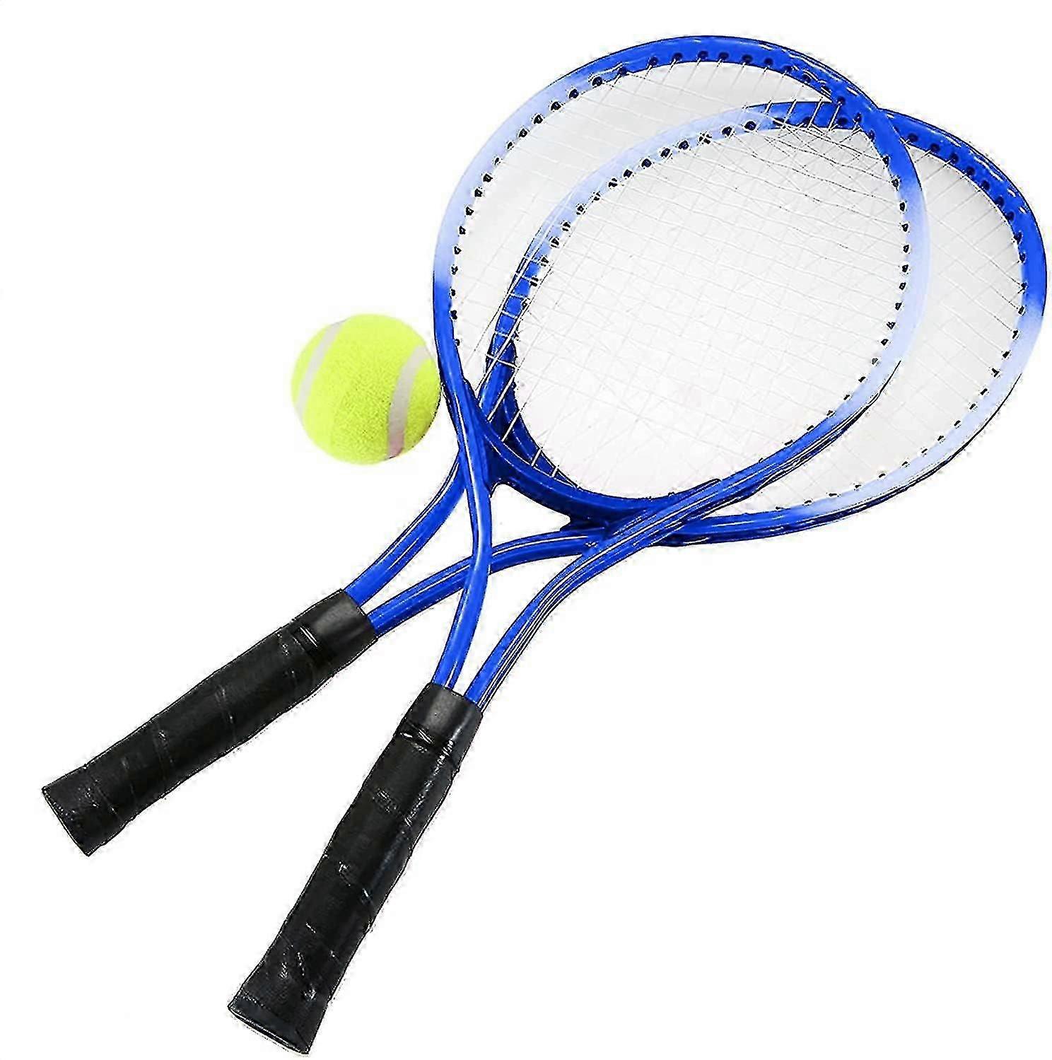 Set of 2 Tennis Rackets with 1 Tennis ball and Carry Bag, Ideal Starter Set for Introducing Kids to well