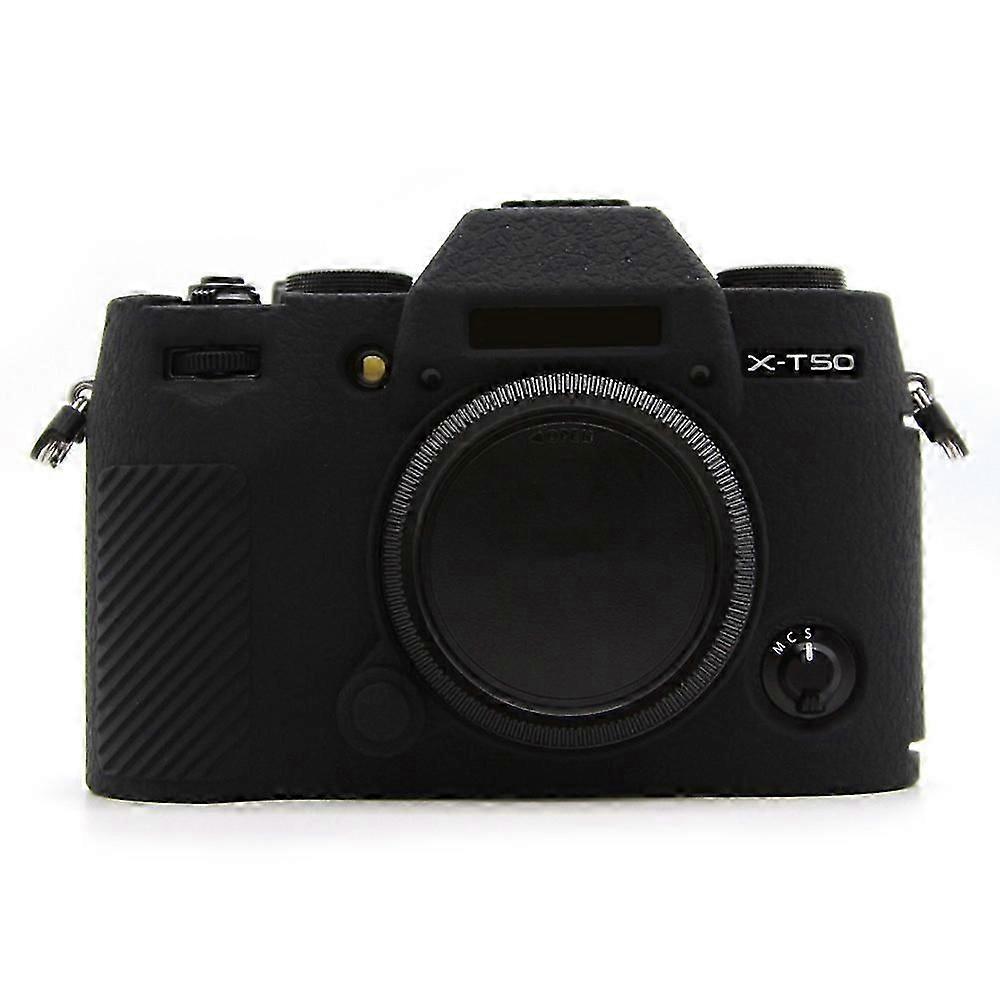 suitable for For Fujifilm X-T50 Camera Case Anti-Scratch Textured Silicone Protective Cover-YI  WU  CHUN  HUI