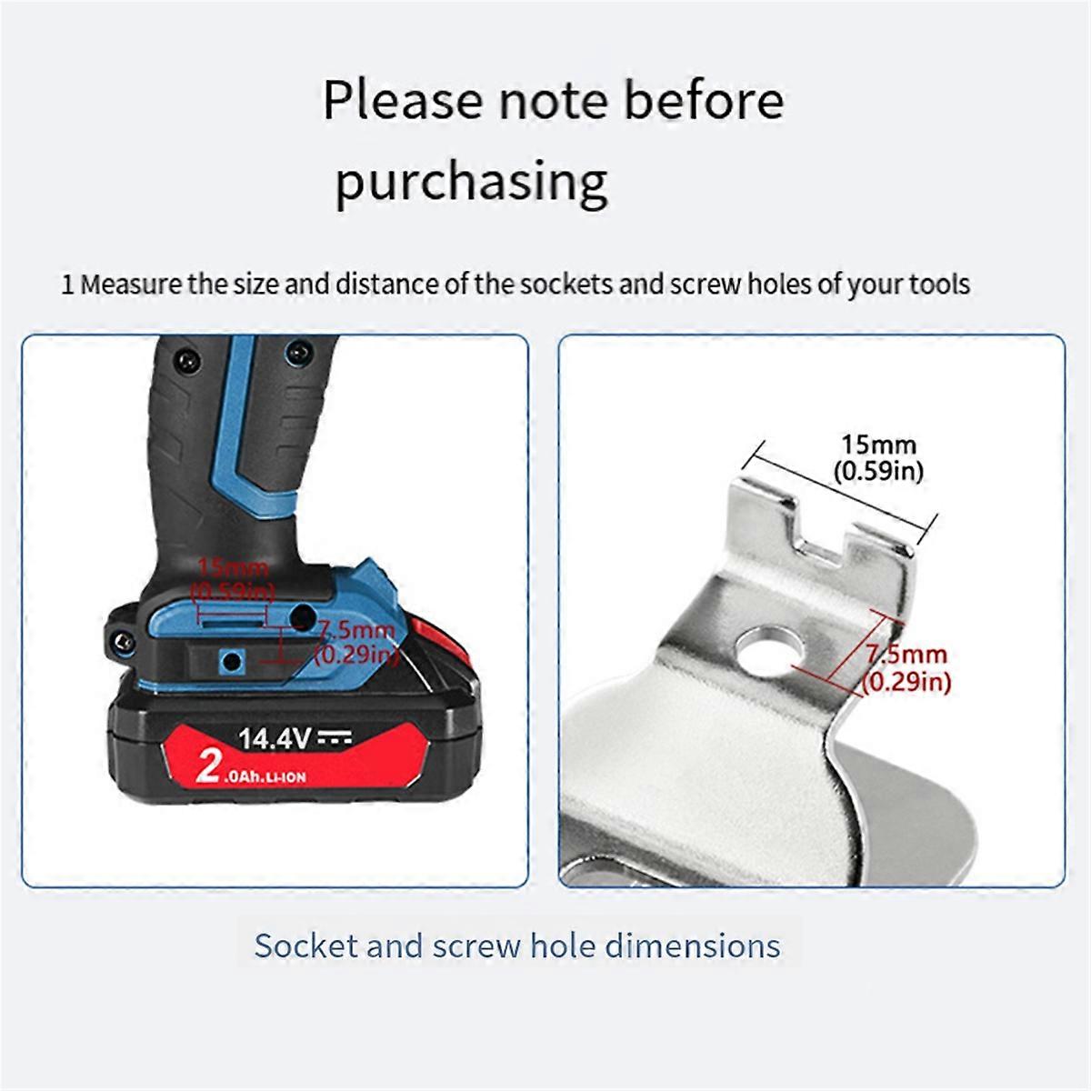 10PCS Power Tools Belt Clip Hook Belt Hook Part Belt Clip Hooks for DeWalt DCD985 Drill Driver Holde