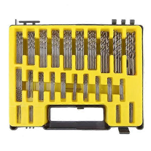 150pc HSS Micro PCB Twist Drill Bit Set Metal 0.4-3.2mm Precision with Case