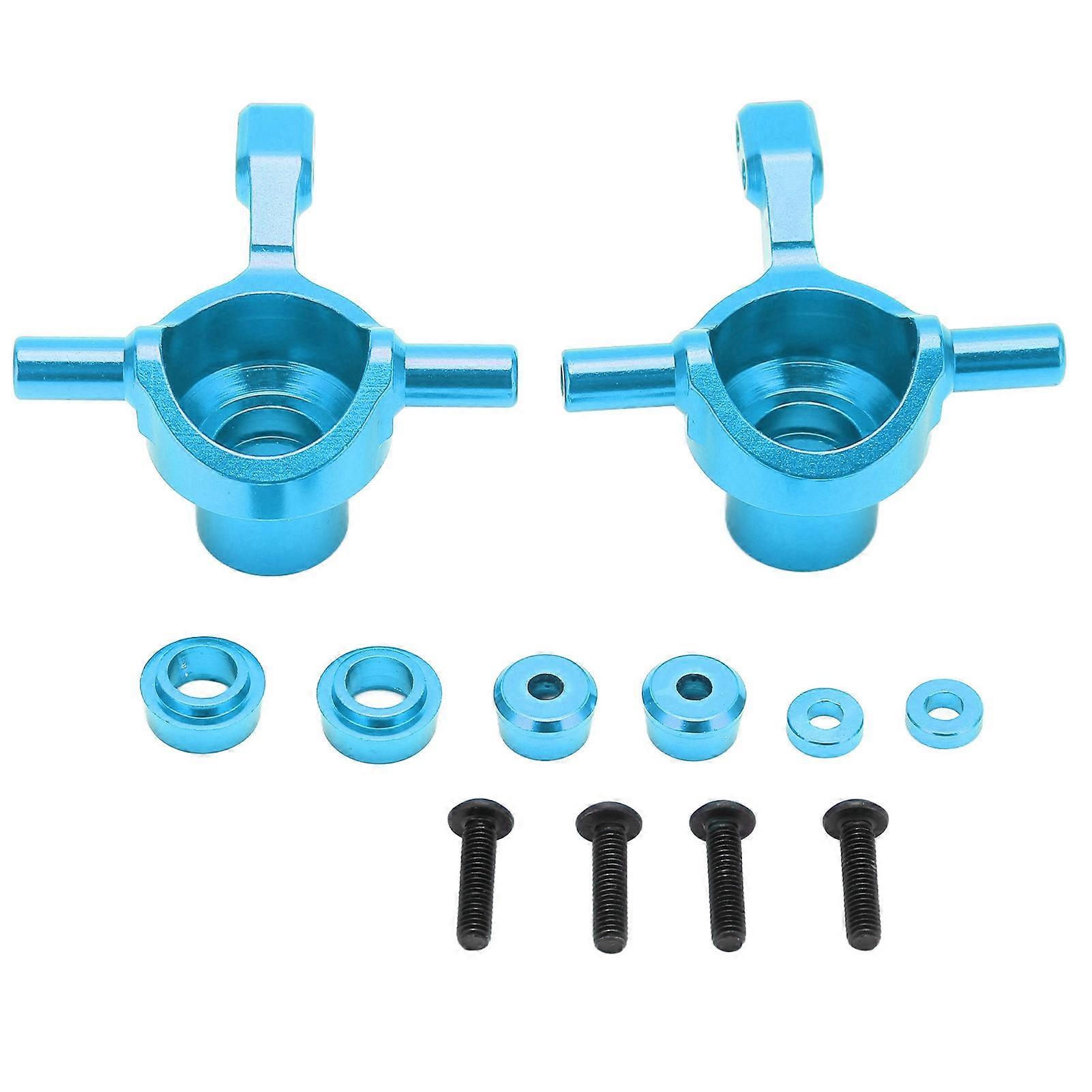 Aluminum Alloy Front Knuckle Arm Set Upgrade Parts for TT02