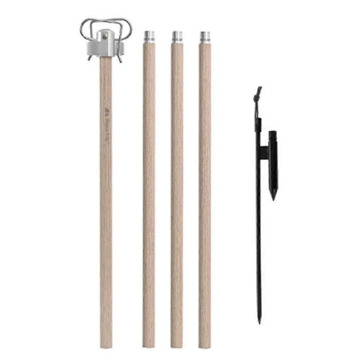 Portable Folding Light Pole Aluminum Alloy Outdoor Camping Picnic Fishing BBQ Lantern Stand