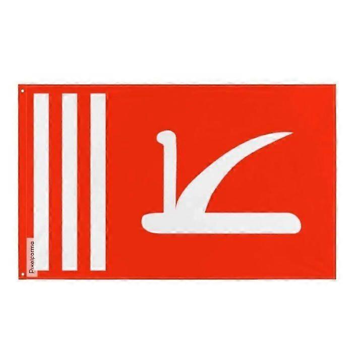 Flag of Jammu and Kashmir – 90 x 150 cm – Polyester – Iron eyelets – Durable