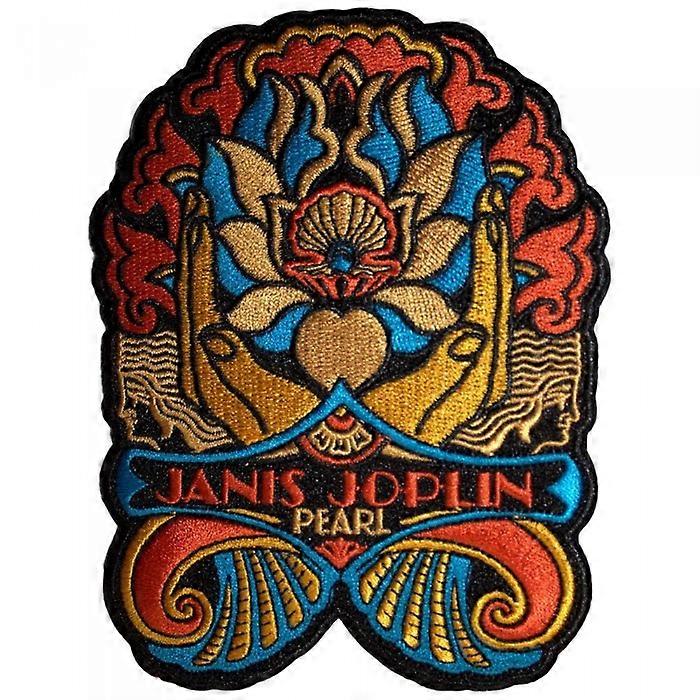 Janis Joplin Pearl Nouveau Iron On Patch