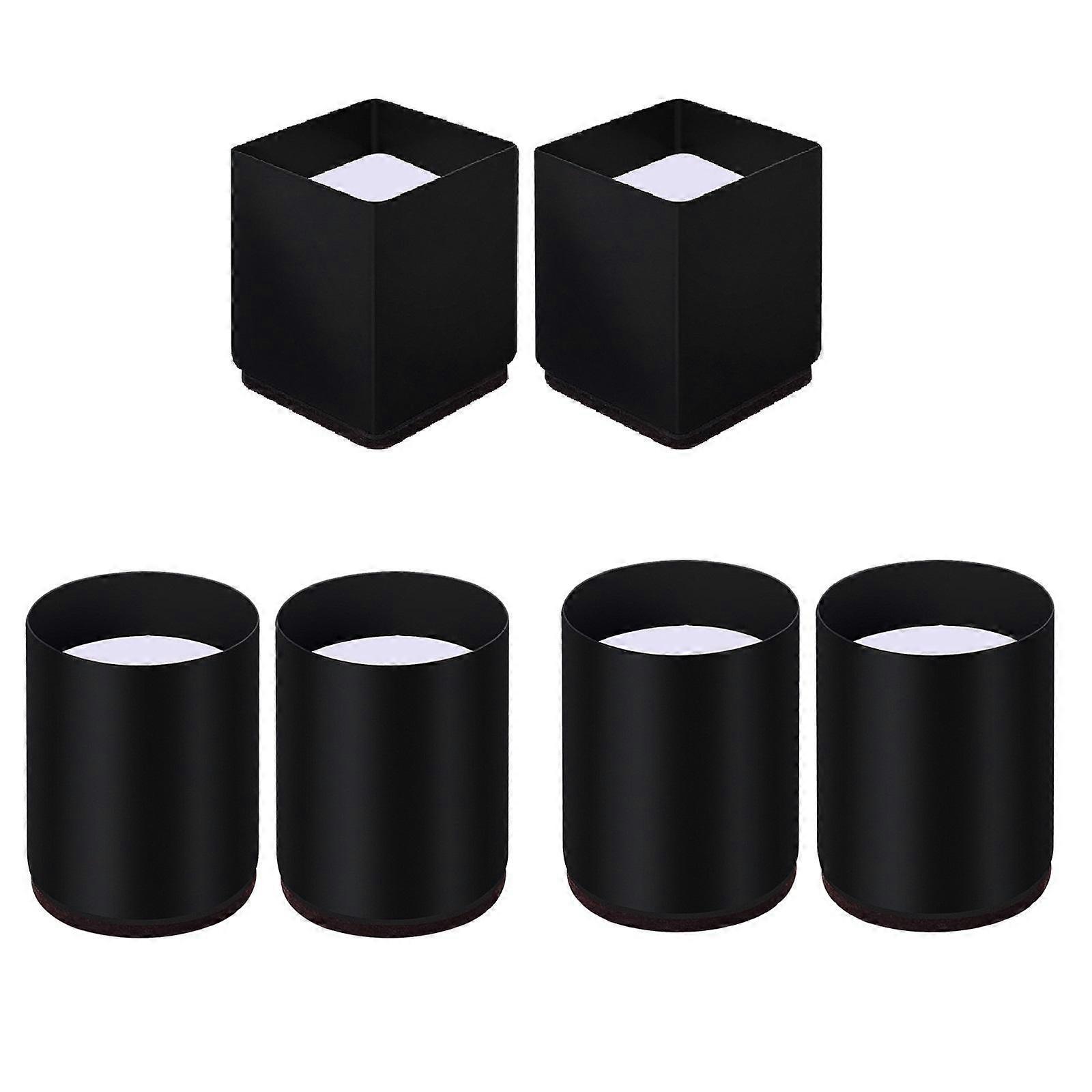 6Pcs Möbelbett Riser Beinlifter Couch Lifter