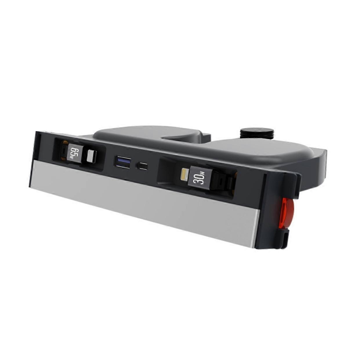 Car Smart Docking Station TYPE-C+for Interface Docking Station Telescopic Rope for Model Y