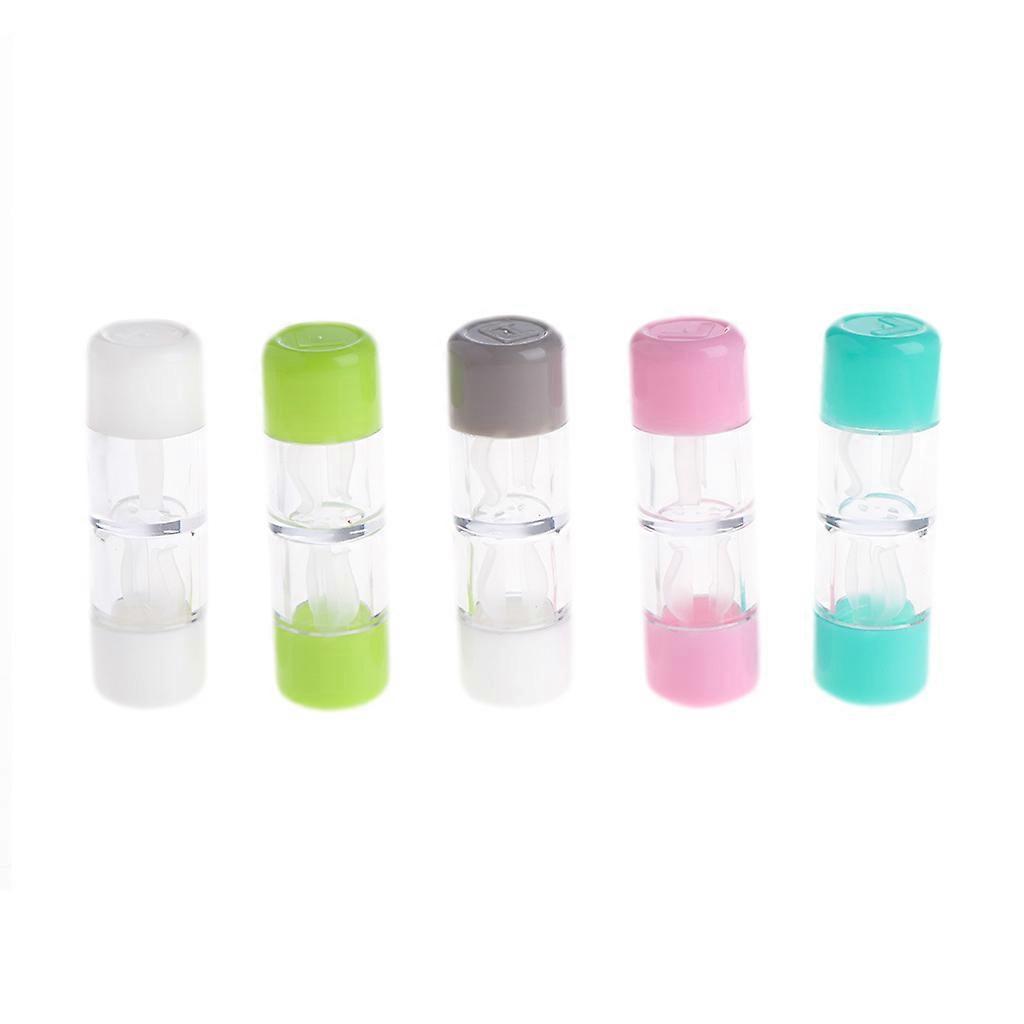 Cosmetic Contact Lens Container Holder RGP Hard Contact Lens for Case Protective
