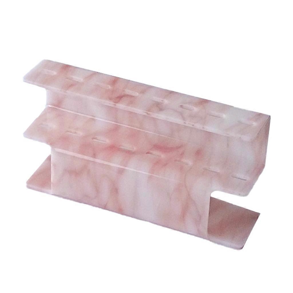 Tweezers Holder, 8-Hole Durable Tweezer Display Stand, Storage Rack Double-deck Design Acrylic Eyelash Extension Tools