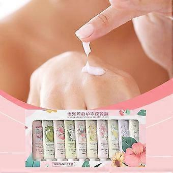 Moisturizing Hand Cream 30g*10pcs Hand Gift Box Set with 10 Flavors