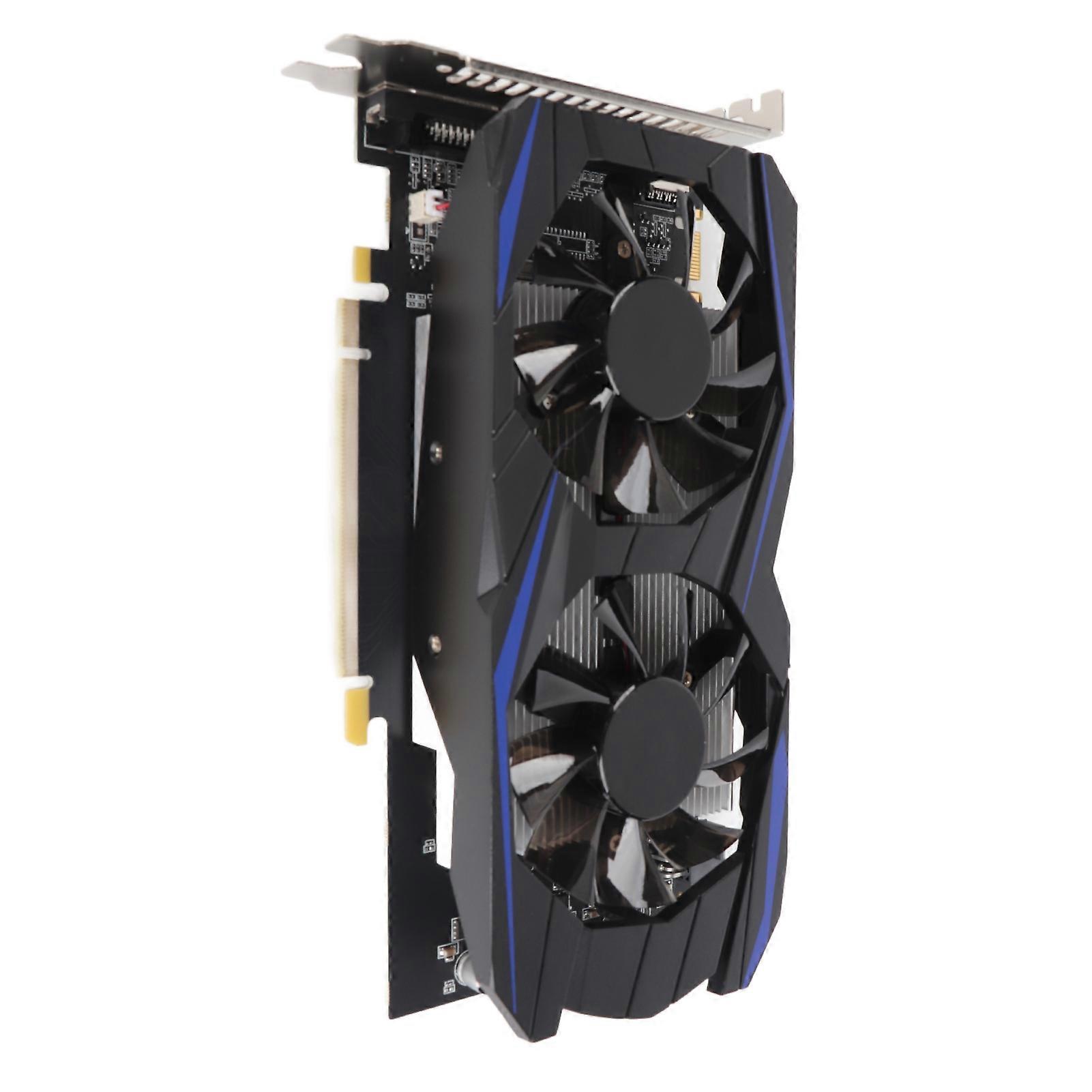 Gaming Graphics Card 192BIT GDDR5 Dual Fan High Definition Multimedia Interface VGA DVI Interface Computer Graphics Card GTX550Ti 6GB 