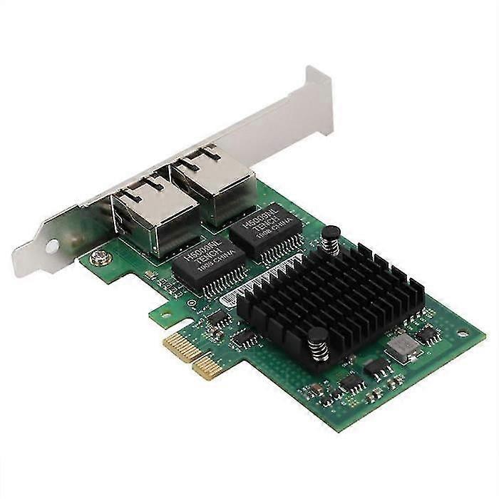 Dual Port PCI-E Network Card Compatible with Certain Brand Processor, Ideal for Gigabit Connectivity