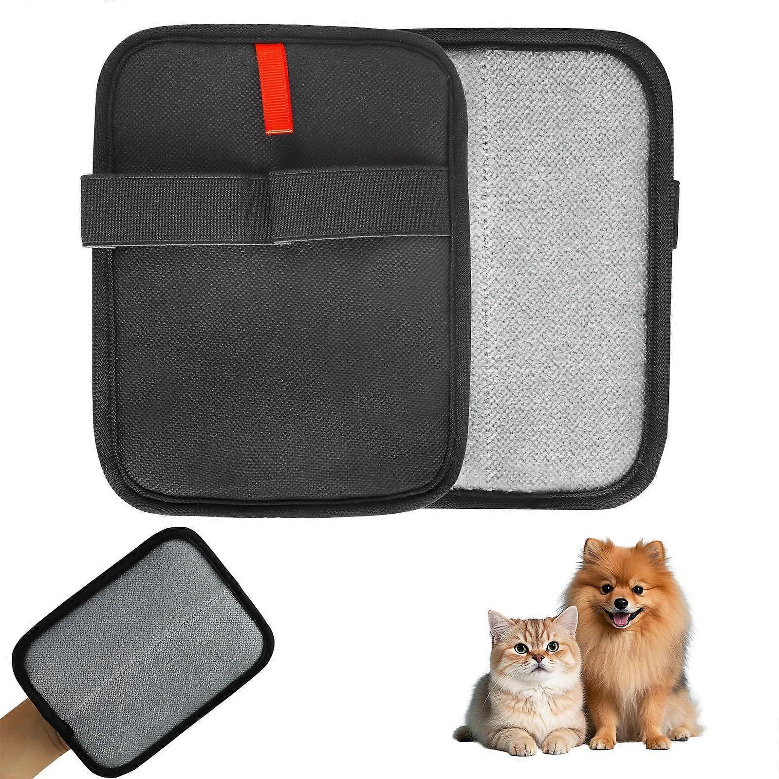 Static Pet Hair Remover Glove, Reusable Electrostatic Cat Dog Hair Removal for Couch Furniture Carpet