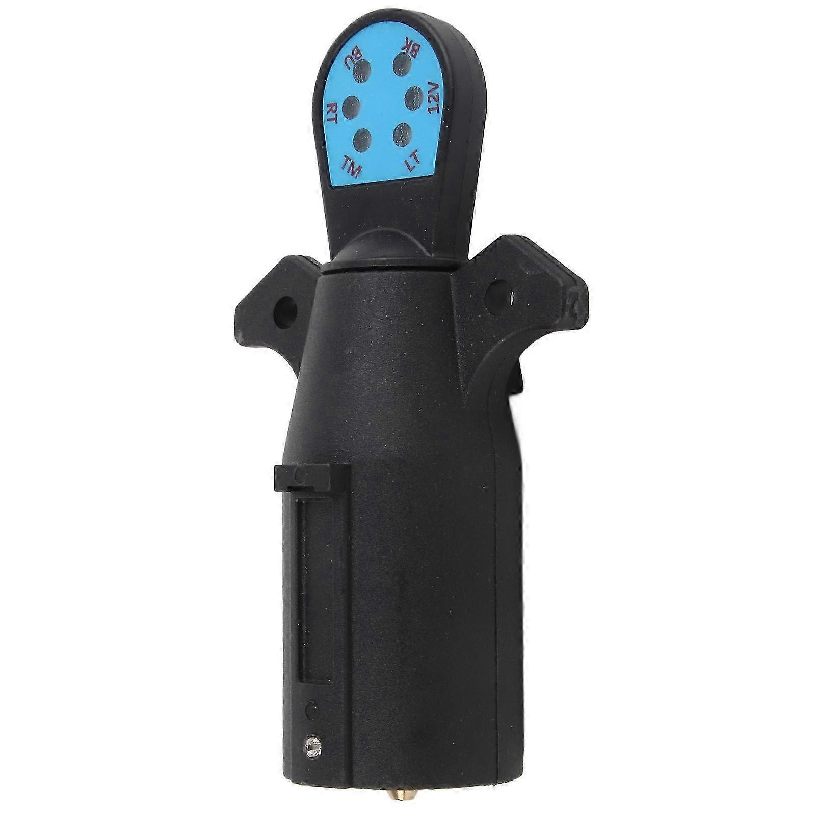 12V 7Pin Towing Light Wiring Cable Plug Socket Tester for Auto Trailers