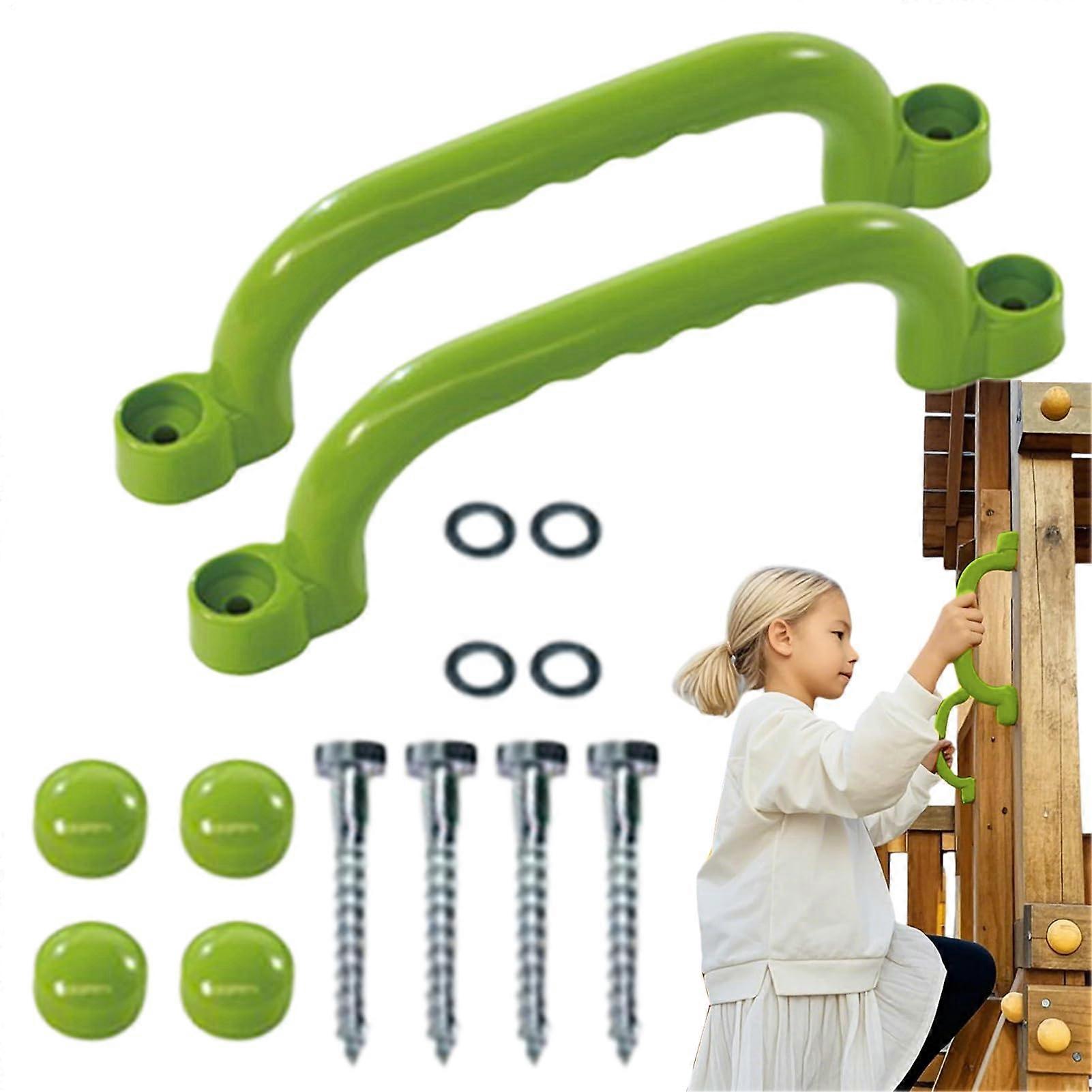 Klettergriffe, Spielplatzgriffe Wiederverwendbare Sicherheitshandgriffe Set von 2