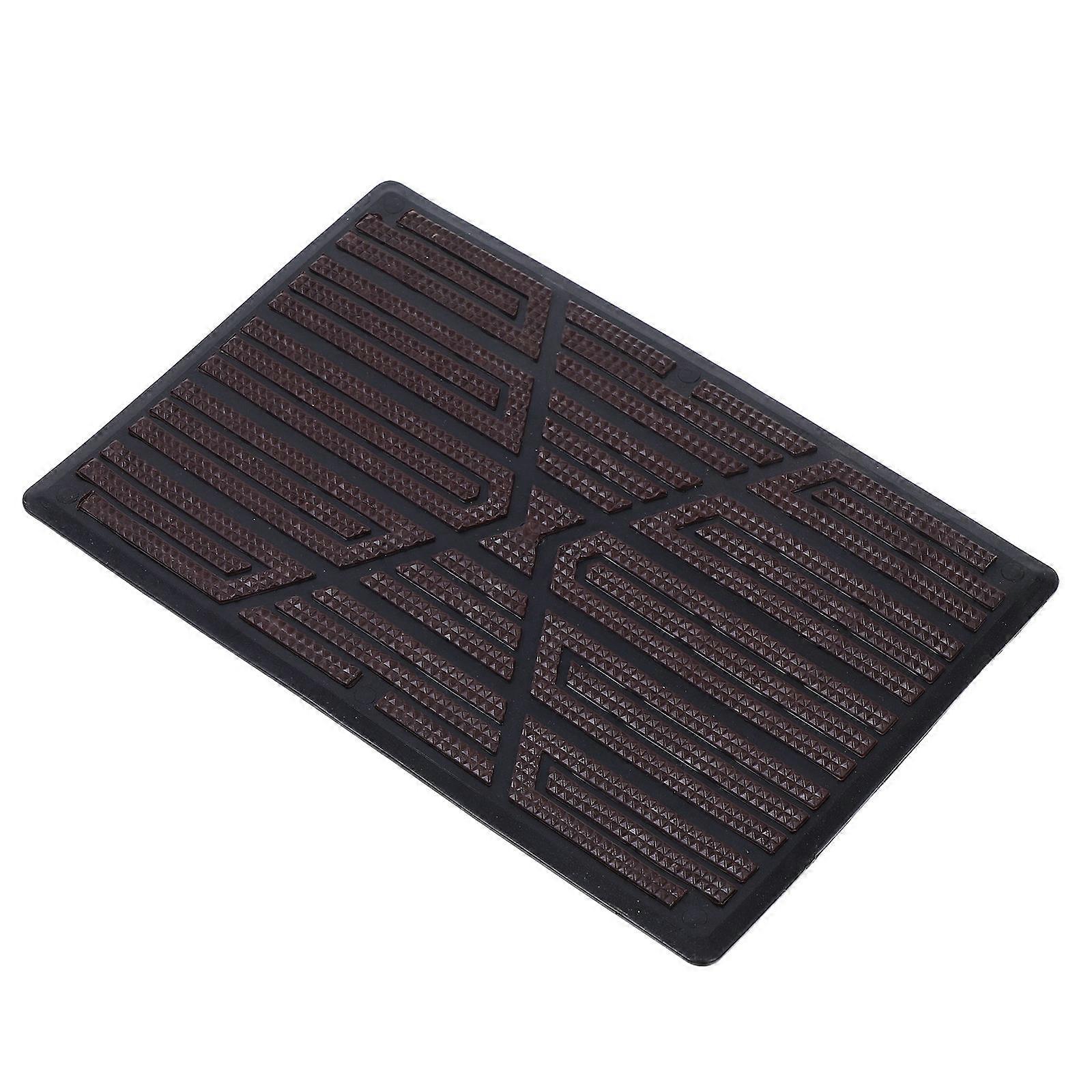 Car Pedal Pad Automobile Pedals Accessory 23.00X15.00X0.80CM Rubber For Vehicle Maintenance Drivers 1 Set