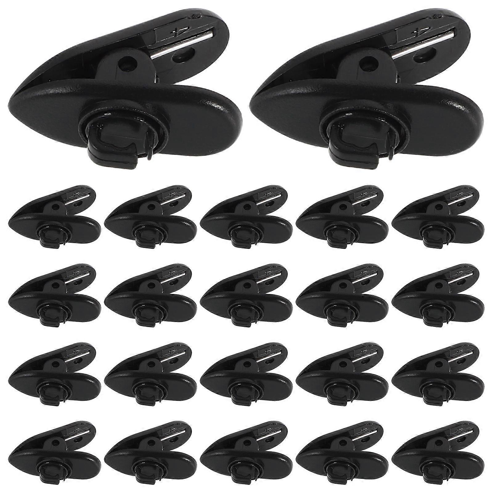 Rotatable Headphone Wire Clips 100pcs Cable Clamps for Secure Attachment to Clothing, Compatible with Wired Earbuds and Headsets
