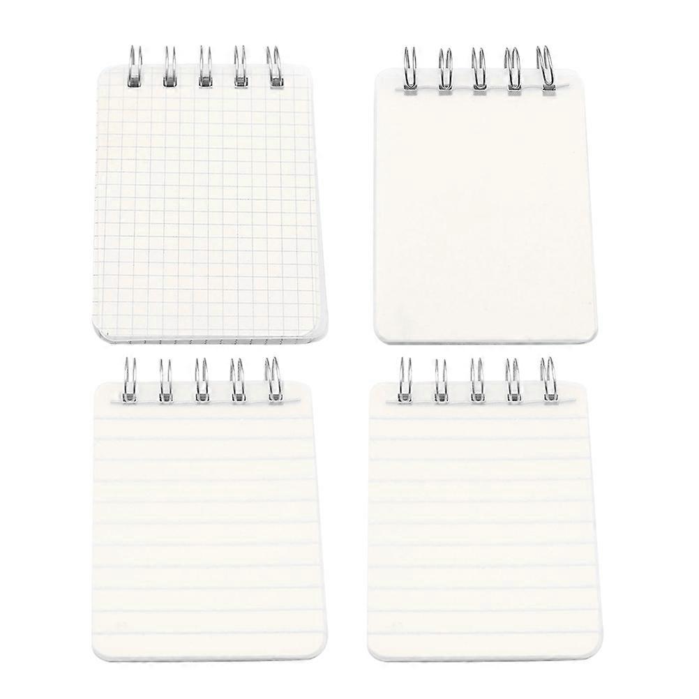 Mini Notepad 4Pcs Office Supplies Small Notepad For Teachers Students A7 Coil-bound Recording Information