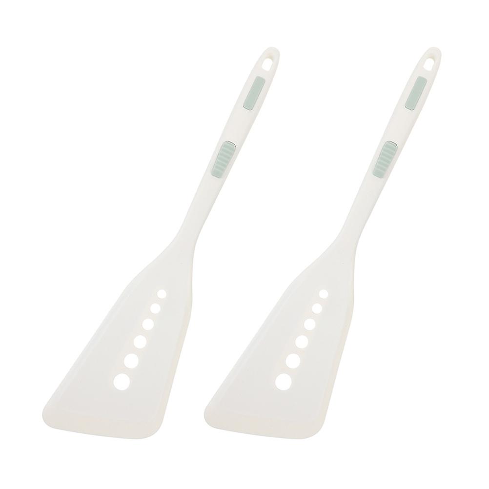 Kitchen Spatulas Multi-Function Silicone For Home Users Restaurants Safe For Non-Stick Cookware 2Pcs