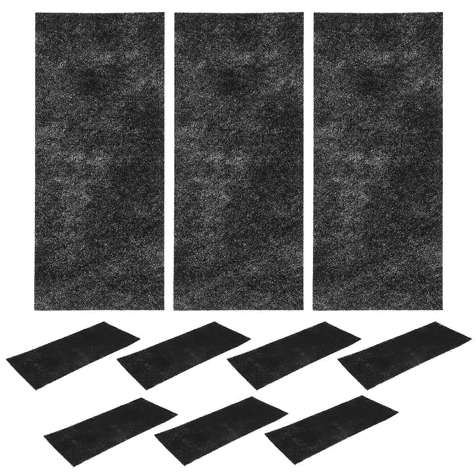 Air Conditioner Replacement Filters Charcoal Filter Screen For DIY Projects 25.00X11.00X0.30CM Air 10Set